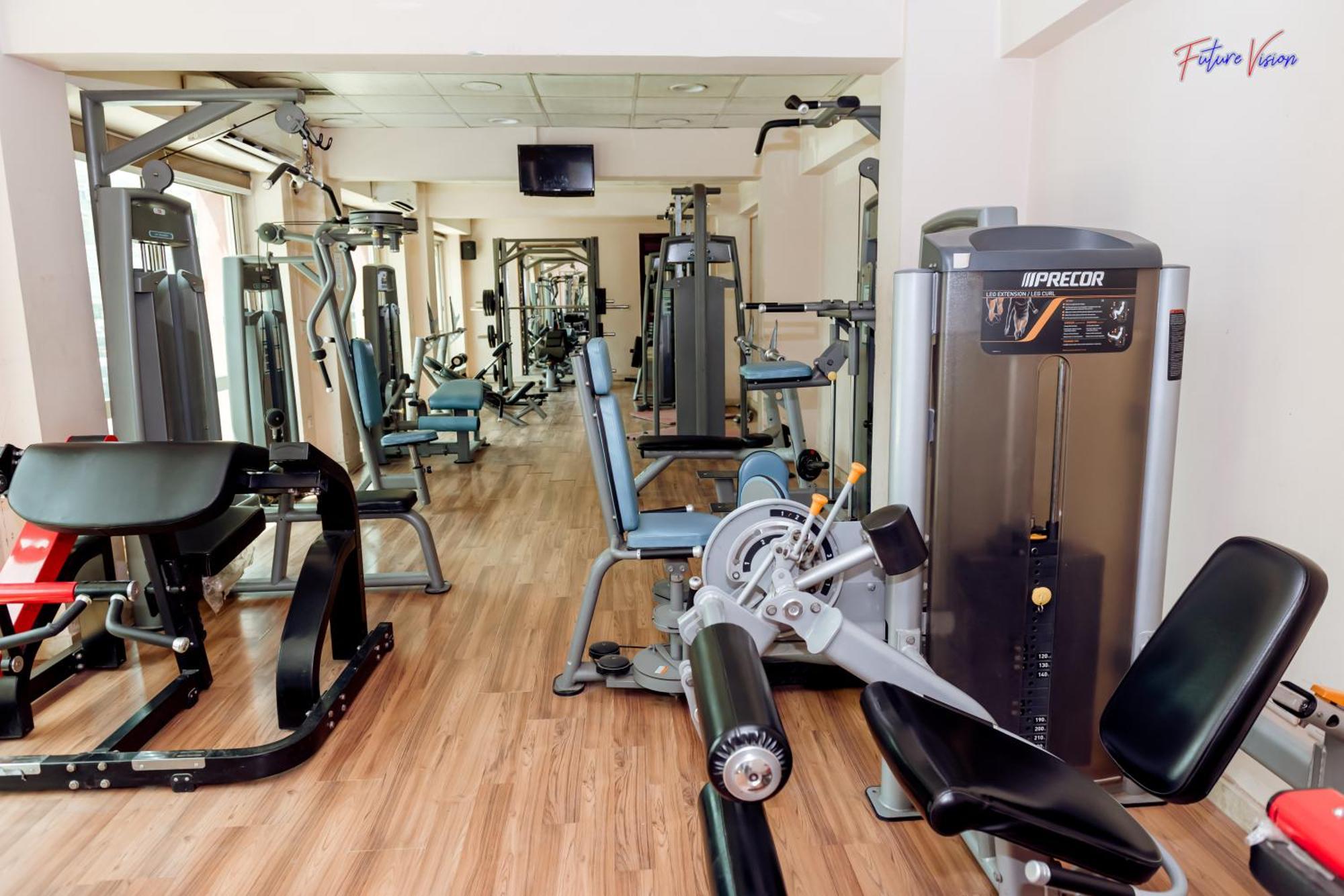 Rehana Plaza Hotel Le Caire Extérieur photo The gym at the hotel